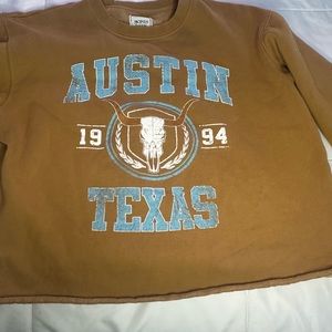 Austin texas long sleeve grapic shirt